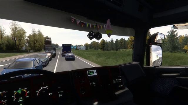 Euro Truck Simulator 2 | ETS2 1.46 | Scania V8 R4 series | Kaunas (LT) to Ostashkov (RU) #1 смотреть онлайн
