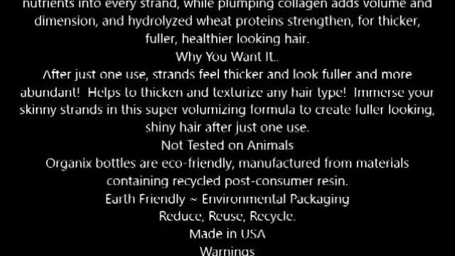 OGX Thick & Full Biotin & Collagen Shampoo 13 Fl Oz