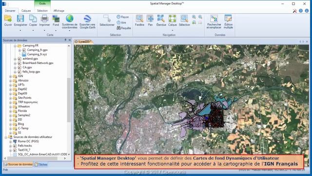 Cartes dynamiques IGN-France dans vos cartes (Desktop) - Spatial Manager Blog смотреть онлайн