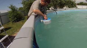 Установка Скимера для каркасного бассейна