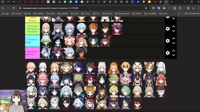 Genshin Tier List (4.3) MY OPINION!!! смотреть онлайн