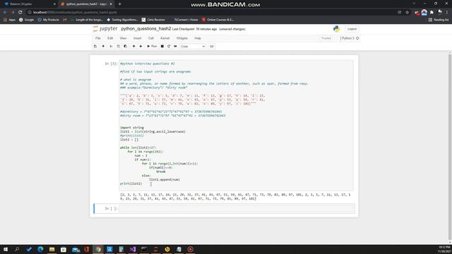 python interview question 2 - find if two input strings are anagrams смотреть онлайн
