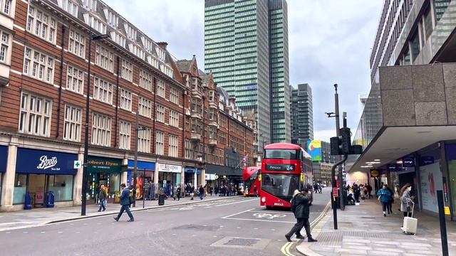 London's Most Expensive Streets | Marylebone to University College London | Walking Tour смотреть онлайн