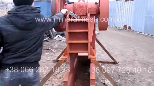 Щековая дробилка ЩДС 170х250 смотреть онлайн