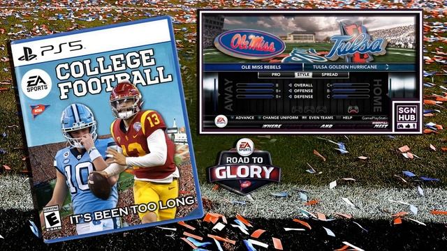 NCAA Football 24 | College Football | The Road to Glory Begins