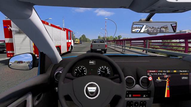 Dacia Sandero - Euro Truck Simulator 2 смотреть онлайн