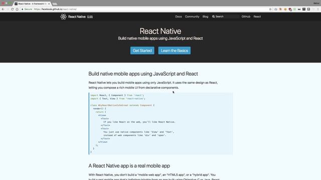 React Native Tutorial 1: Introduction! смотреть онлайн