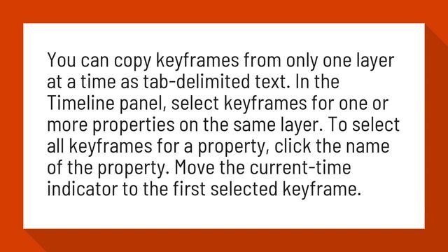 Can you copy keyframes in After Effects? смотреть онлайн