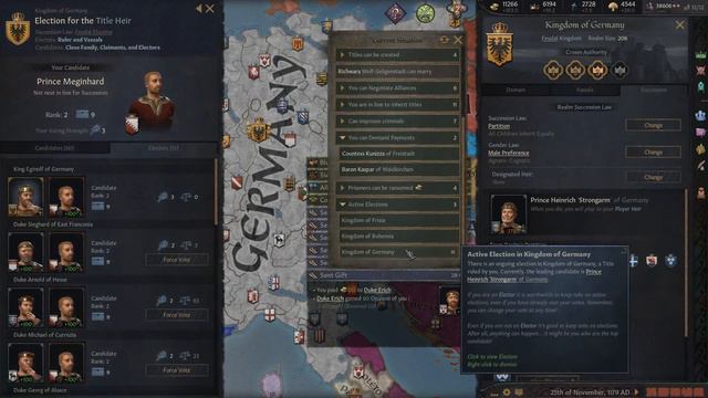 Crusader Kings III z DLC Friends and Foes - Tworzymy Święte Cesarstwo - 21 [PL] смотреть онлайн