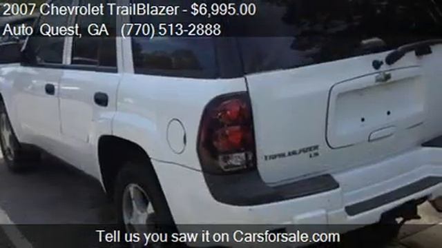 2007 Chevrolet TrailBlazer LS for sale in Lawrenceville, GA смотреть онлайн
