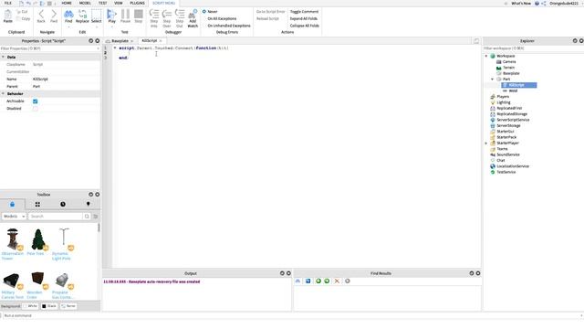 Roblox Scripting Tutorial: How to Script a Death Brick смотреть онлайн