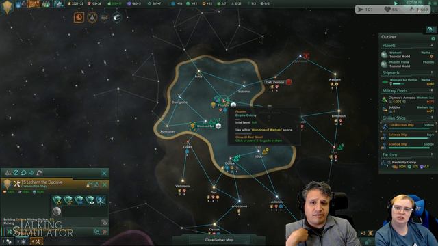 Talking Simulator — Stellaris Ep2 смотреть онлайн