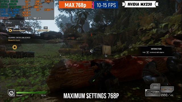 Outriders on Nvidia MX230 (12GB RAM | Core i3 7020u) смотреть онлайн