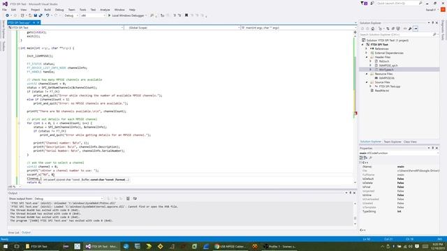 FTDI SPI Tutorial: LibMPSSE with Visual Studio 2015 смотреть онлайн