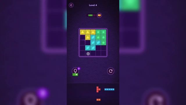 Block Puzzle - Fun Brain Puzzle Games-Level 4 смотреть онлайн