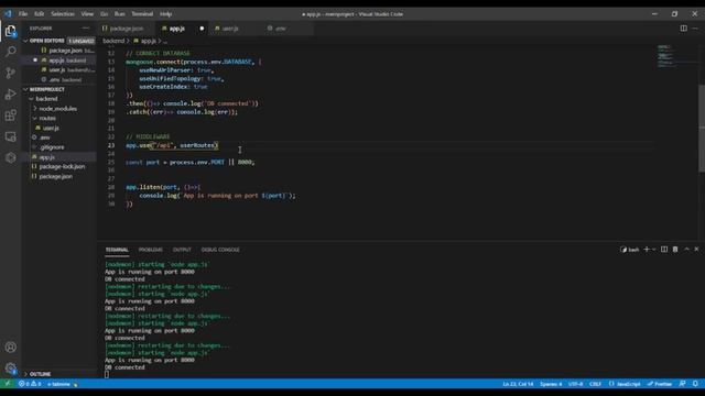 creating our first controller with Express router (MVC pattern) - mongodb express react node -PART смотреть онлайн