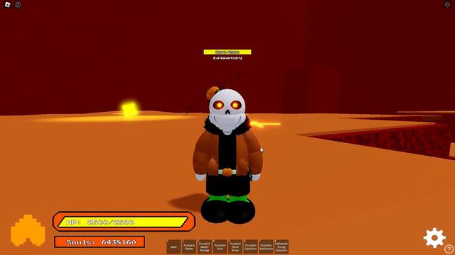 [Undertale Multiversal Calamity 2] Pumpkin Sans / UnderWorld Sans смотреть онлайн