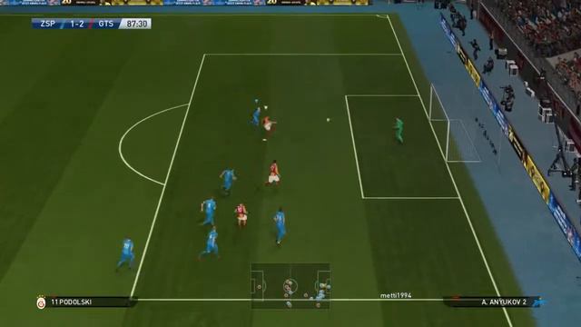 Zenit vs Galatasaray 2:3 смотреть онлайн