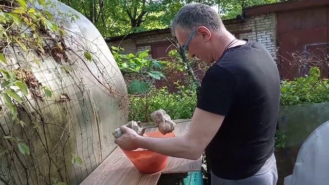 Запекаем Свиную Рульку/Как приготовить свиную рульку на мангале/Овощи на мангале/Вкусные рецепты смотреть онлайн