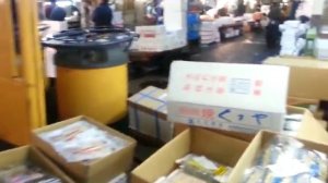 Токио рыбный рынок Цукидзи, Tokyo Fish market