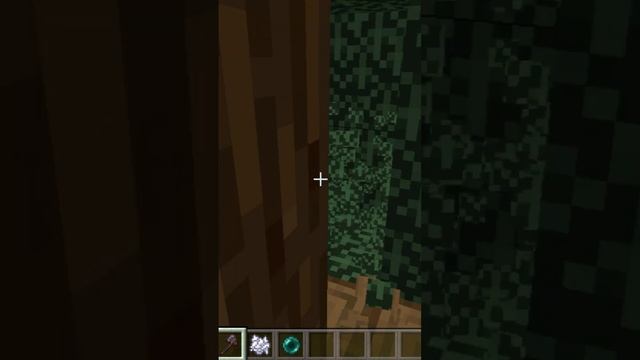 Use ender perl before chopping tree's in minecraft. смотреть онлайн