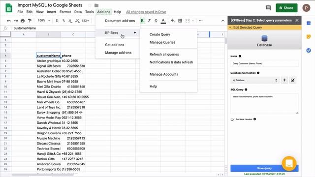 How to connect MySQL to Google Sheets automatically in 2020 (no coding needed!) смотреть онлайн