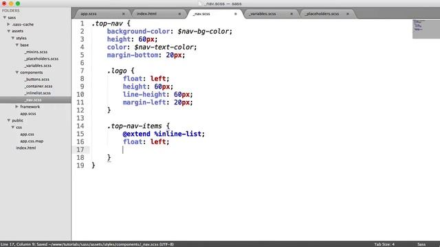 Get Started With Sass: Navigation (6/6) смотреть онлайн