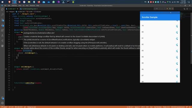 Scroller: A Lazy Wrapper For Your Listview #FlutterShip 14 смотреть онлайн