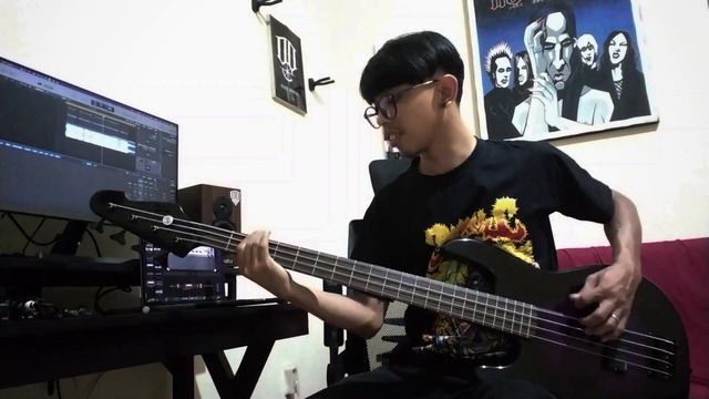 LANDMARKS - Lost In A Wave ( Bass Cover ) смотреть онлайн