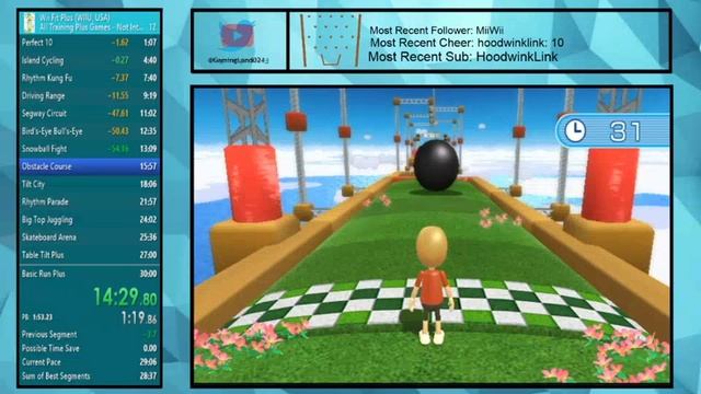 Wii Fit Plus: All Training Plus Games - Not Intended in 28:40 смотреть онлайн