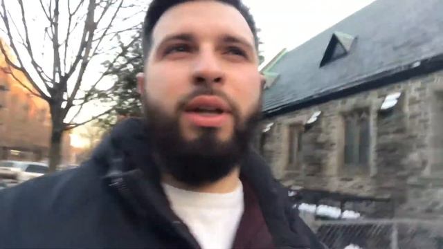 Где я живу в Америке. Прогулка по улице. Сколько стоит стрижка. смотреть онлайн