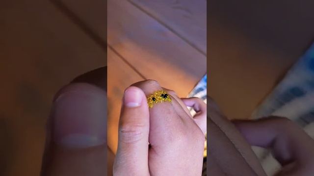 ??|бисер|бисероплетение|кольцо из бисера|кольцо в 2 ряда из бисера|смайлик|смайлик из бисера|?| смотреть онлайн