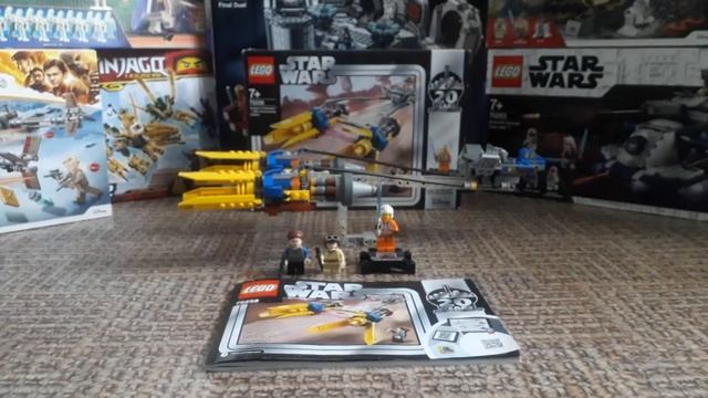 Lego STAR WARS 75258 гоночный под Энакина Скайуокера обзор набора... смотреть онлайн