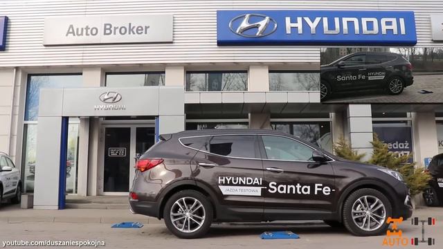 Hyundai Santa Fe 2.0 CRDi AWD - 4x4 Test On Rollers