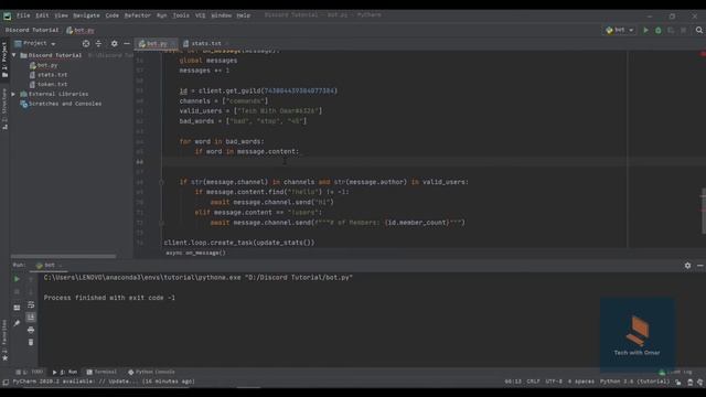 Discord.py Rewrite Tutorial #4 - How to Change Nicknames and Embedding Messages смотреть онлайн