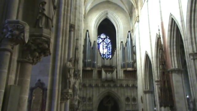 Ulm -Germany - Ulmer Münster Interior - Pipe Organ Part 2