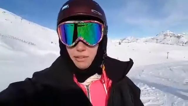 Serre Chevalier ski resort in France video introduction by Stefi смотреть онлайн