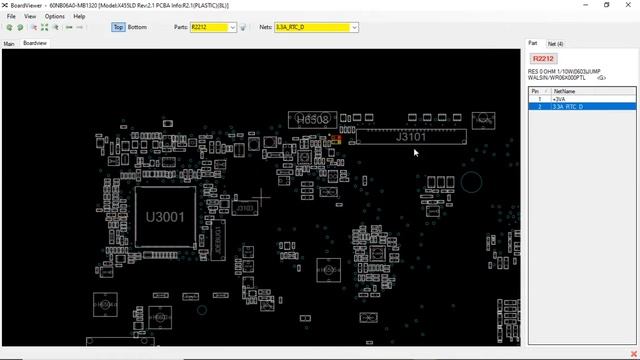 BoardView Asus X445LD r2 1 смотреть онлайн