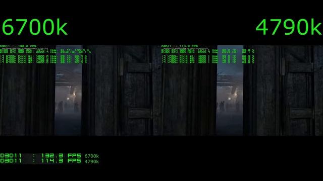6700k vs 4790k Thief Benchmark ( both CPU´s @ 4.8 Ghz + Hyperthreading disabled ) смотреть онлайн