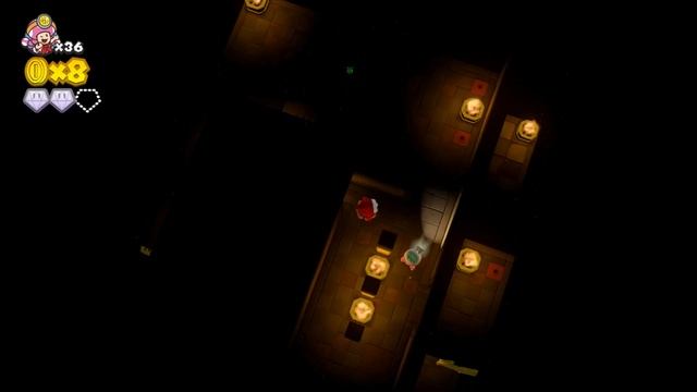 Captain Toad: Treasure Tracker (Wii U) - Shy Guy Shadow Den (All Super Gems) смотреть онлайн