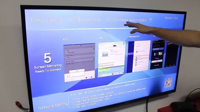 Dongle For Wifi Direct DLNA WLAN Display