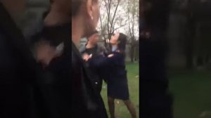 На колени во имя Иисуса ))