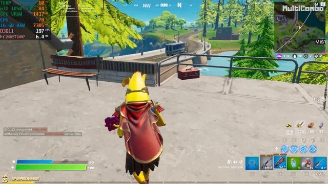 GTX 1050 Ti - Fortnite | PERFORMANCE MODE | 1080p смотреть онлайн