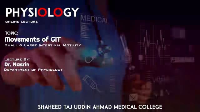 Movements of GIT: Small & Large Intestinal Motility | Physiology | Online Audio Lecture. смотреть онлайн