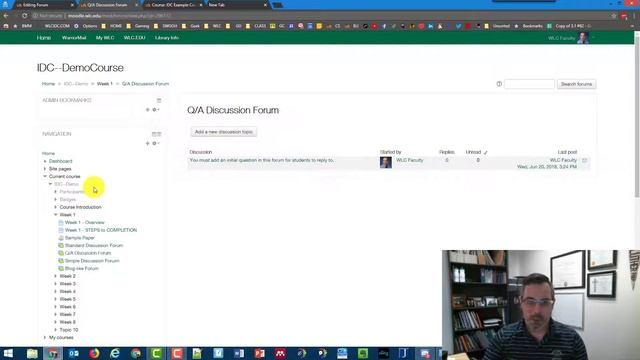 Learning to Moodle - Discussion Forum Settings смотреть онлайн