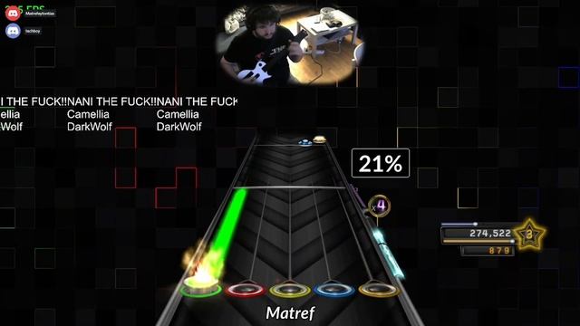 [Clone Hero] Camellia - Nani The F**k First Ever 100% Full Combo !!!