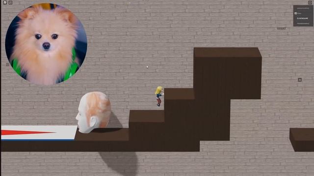 СПАСАЕМСЯ ОТ ОГРОМНОЙ ГОЛОВЫ ! Бегущая головка Roblox Escape смотреть онлайн
