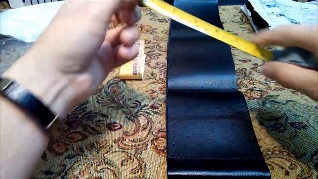 Кожаная оплетка на руль авто,настоящая кожа! смотреть онлайн