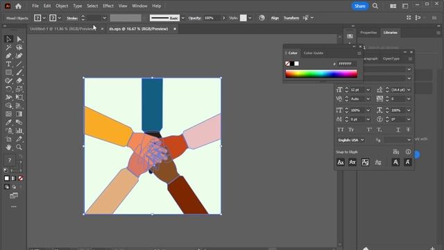 EPS /Illustrator file uploading issue-Increase artwork size in illustrator-Troubleshooting Made Eas смотреть онлайн