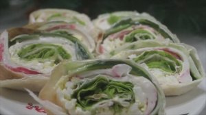 Рулет из лаваша "Весенний". Оригинально и  Очень вкусно!